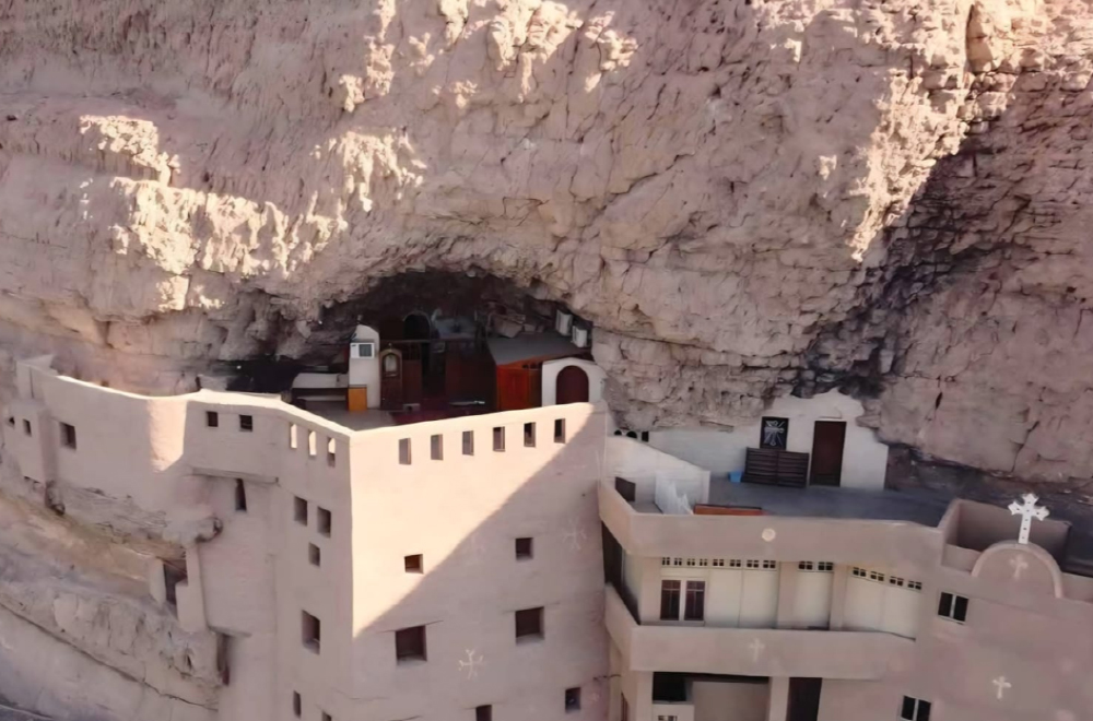 The Hanging Monastery of Saint Mina on Mount Abnoub - Asyut