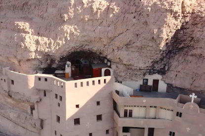 The Hanging Monastery of Saint Mina on Mount Abnoub - Asyut